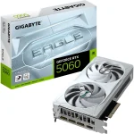 Gigabyte GeForce RTX 5060 Eagle OC ICE 8GB GDDR7 White GV-N5060EAGLEOC ICE-8GD