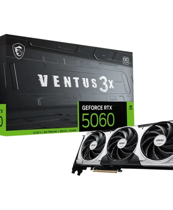 MSI GeForce RTX 5060 Ventus 3X OC 8GB GDDR7 Black V537-014R