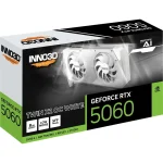 Inno3D GeForce RTX 5060 Twin X2 OC 8GB GDDR7 White N50602-08D7X-195070W - Image 3