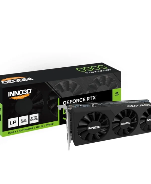 Inno3D GeForce RTX 5060 X3 LP 8GB GDDR7 Black N5060L-08D7-17941616
