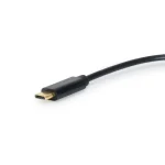 Equip Audio DAC Adapter USB-C Male - Dual 3.5mm Female Black 0.15cm 133469 - Image 3