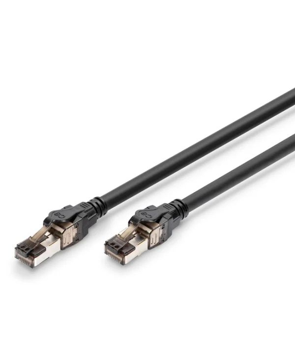 Digitus S/FTP RJ45 Patch Cable Cat8.1 LSZH 5m Black DK-1843-050
