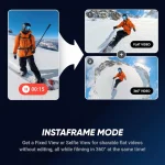 Insta360 X5 360° Action Camera - Μαύρο - Image 7