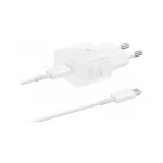 Samsung 25W USB‑C Φορτιστής EP‑T2510 με Καλώδιο — Λευκό - Image 3