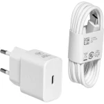 Samsung 25W USB‑C Φορτιστής EP‑T2510 με Καλώδιο — Λευκό - Image 5