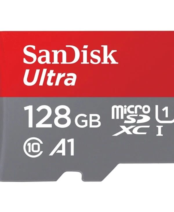 SanDisk Ultra microSDXC 128GB A1 UHS-I Class 10 με SD Adapter SDSQUAB-128G-GN6IA