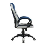 Byte Zone Racer PRO Καρέκλα Gaming Δερματίνης Μαύρο / Γκρι / Μπλε GC2590B - Image 4