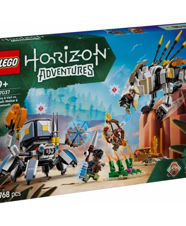 LEGO Τουβλάκια Aloy and Varl Vs Shell- Walker and Sawtooth για 9+ Ετών 768τμχ 77037
