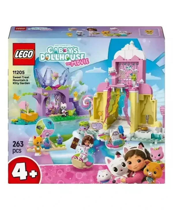 LEGO Gabby's Dollhouse Sweet Treat Mountain & Kitty Garden για 4+ Ετών 263τμχ 11205