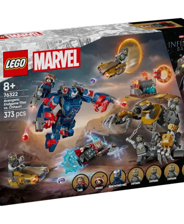 LEGO Super Heroes Avengers: Endgame Thor vs Chitauri για 8+ Ετών 373τμχ 76322