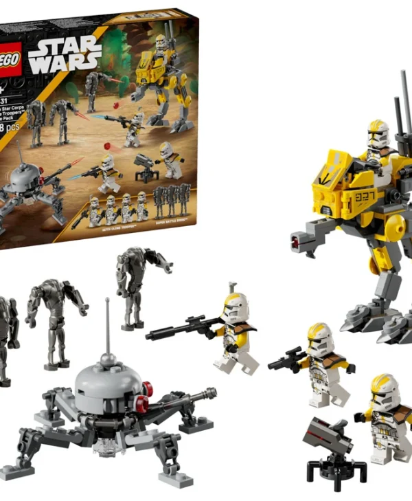LEGO Star Wars 327th Star Corps Clone Troopers για 7+ Ετών 258τμχ 75431