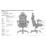 Anda Seat Kaiser-4 V2 XL Καρέκλα Gaming Δερματίνης με Ρυθμιζόμενα Μπράτσα Maroon AD12YDDC-XLL-20-A-PV/C-03 - Image 6