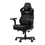 Anda Seat Kaiser-4 V2 XL Υφασμάτινη Καρέκλα Gaming με Ρυθμιζόμενα Μπράτσα Μαύρη AD12YDDC-XLL-20-B-CF-03