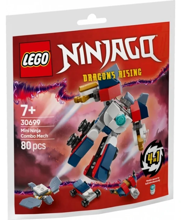LEGO Ninjago Mini Ninja Combo Mech για 7+ Ετών 80τμχ 30699