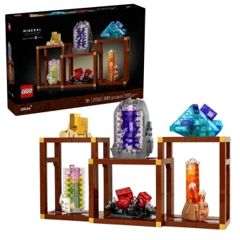 LEGO Ideas Mineral Collection για 18+ Ετών 880τμχ 21362