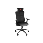 Genesis Astat 200 Καρέκλα Gaming Δερματίνης με Ρυθμιζόμενα Μπράτσα Μαύρη NFG-1943 - Image 2