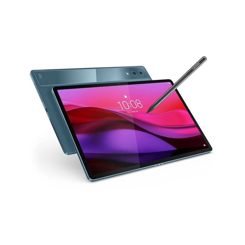 1 Lenovo Yoga Tab Plus 12.7" (16GB/256GB/Ελληνικό Πληκτρολόγιο και Πενάκι) Tidal Teal ZAEG0004GR - Image 1