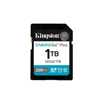 Kingston Canvas Go Plus microSDXC 1.0TB Class 10 U3 V30 UHS-I με αντάπτορα SDG4/1TB