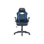 Byte Zone Sniper Καρέκλα Gaming Δερματίνης με Ρυθμιζόμενα Μπράτσα Μαύρο / Μπλε GC2577B
