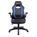 Byte Zone Sniper Καρέκλα Gaming Δερματίνης με Ρυθμιζόμενα Μπράτσα Μαύρο / Μπλε GC2577B - Image 3