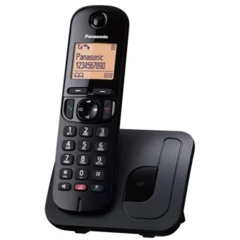 Panasonic KX-TGC250 Ασύρματο Τηλέφωνο με Ελληνικό Μενού Μαύρο KX-TGC250GRB