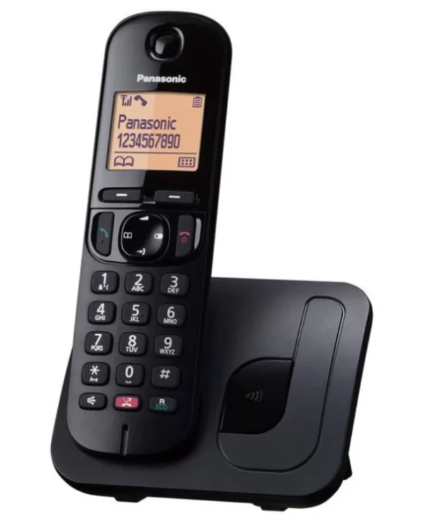 Panasonic KX-TGC250 Ασύρματο Τηλέφωνο με Ελληνικό Μενού Μαύρο KX-TGC250GRB
