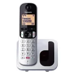 Panasonic KX-TGC250 Ασύρματο Τηλέφωνο με Ελληνικό Μενού Ασημί KX-TGC250GRS - Image 2