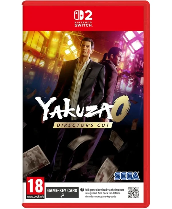 Yakuza 0: Director's Cut (Game-Key Card) Switch 2 Game POT-AAGRA-UXP