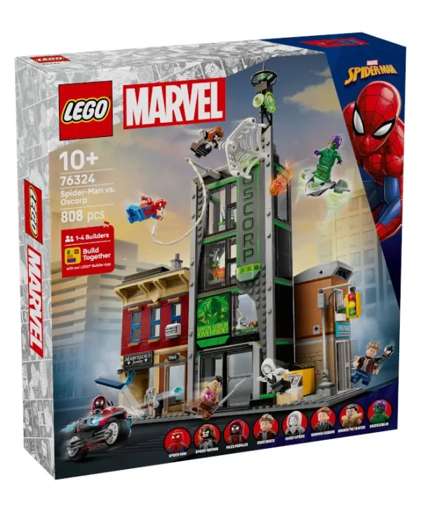 LEGO Super Heroes Spider-Man vs. Oscorp για 10+ Ετών 808τμχ 76324