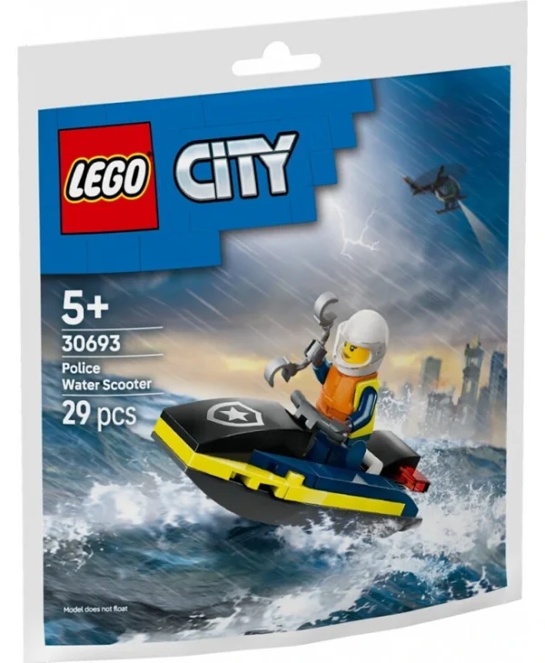LEGO City Police Water Scooter για 5+ Ετών 29τμχ 30693