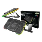 Esperanza Breva Cooling Pad για Laptop έως 17" με 5 Ανεμιστήρες και Φωτισμό EGC107 - Image 5