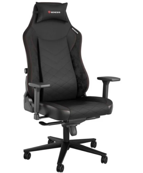 Genesis Nitro 890 G2 Καρέκλα Gaming Δερματίνης με Ρυθμιζόμενα Μπράτσα Μαύρη NFG-2050