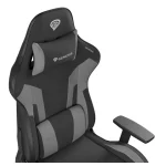 Genesis Nitro 720 Καρέκλα Gaming Δερματίνης με Ρυθμιζόμενα Μπράτσα Μαύρο / Γκρι NFG-2096 - Image 7