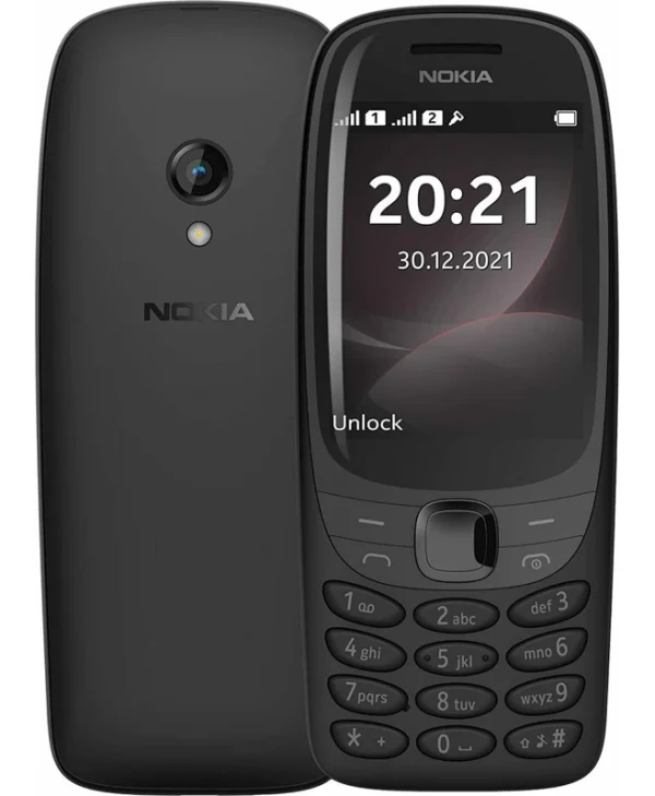 Nokia 6310 2021 Dual SIM Κινητό με Κουμπιά (Αγγλικό Μενού) Black 286947924