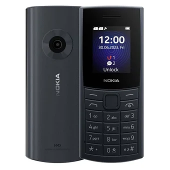 Nokia 110 4G (2024) Dual SIM Κινητό με Κουμπιά (Ελληνικό Μενού) Μπλε 1GF032BPE1G01