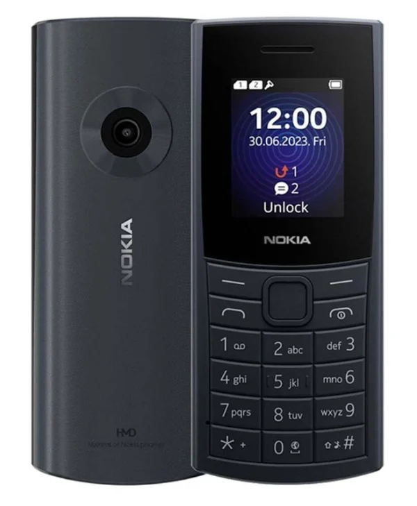 Nokia 110 4G (2024) Dual SIM Κινητό με Κουμπιά (Ελληνικό Μενού) Μπλε 1GF032BPE1G01