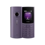 Nokia 110 (2024) Dual SIM Κινητό με Κουμπιά (Ελληνικό Μενού) Μωβ 1GF032BPF1G01