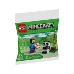 LEGO Minecraft Steve & Baby Panda για 6+ Ετών 30672 - Image 4