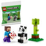 LEGO Minecraft Steve & Baby Panda για 6+ Ετών 30672 - Image 7