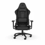 Corsair TC100 Relaxed Καρέκλα Gaming Δερματίνης με Ρυθμιζόμενα Μπράτσα Μαύρη CF-9010050-WW - Image 2