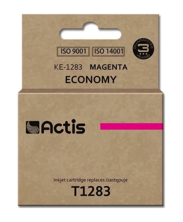 Actis Συμβατό Μελάνι Εκτυπωτή InkJet Epson T1283 13ml Ματζέντα 1τμχ KE-1283