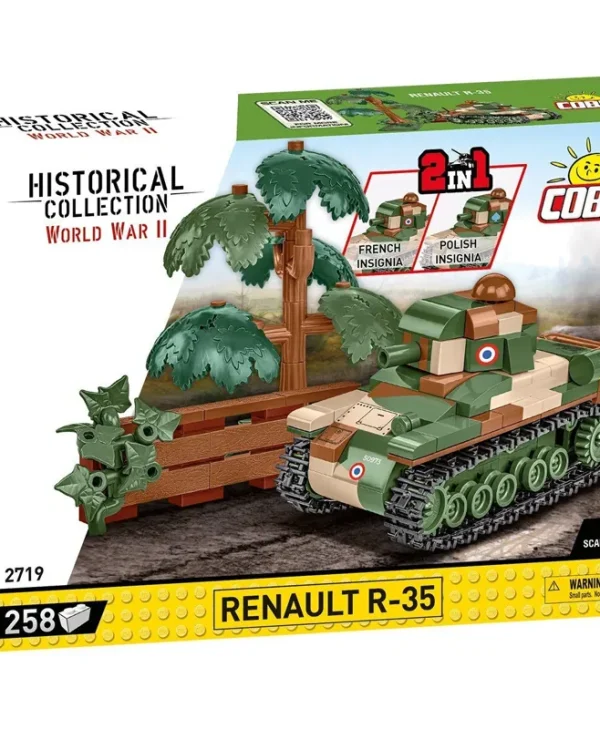 Cobi Τουβλάκια WWII Renault R-35 258τμχ COBI-2719