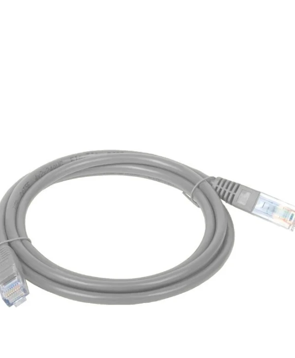 U/UTP Cat.5e Καλώδιο Δικτύου Ethernet 0.5m Γκρι 1τμχ KKU5SZA0.5