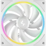 Deepcool FL12 SE WH 3IN1 Case Fan 120mm με ARGB Φωτισμό και Σύνδεση 4-Pin PWM 3τμχ Λευκό R-FL12SE-WHAPN3-G - Image 3