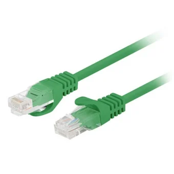 Lanberg U/UTP Cat.6 Καλώδιο Δικτύου Ethernet 3m Πράσινο 1τμχ PCU6-20CC-0300-G