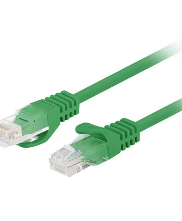 Lanberg U/UTP Cat.6 Καλώδιο Δικτύου Ethernet 3m Πράσινο 1τμχ PCU6-20CC-0300-G