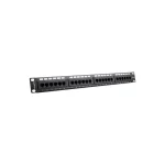 Lanberg Patch Panel για Rack 1U 19" 24 Θυρών cat5e Μαύρο PPU5-1024-B - Image 2