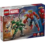 LEGO Marvel Mech Battle: Spider-Man vs. Doc Ock για 6+ Ετών 315τμχ 76338
