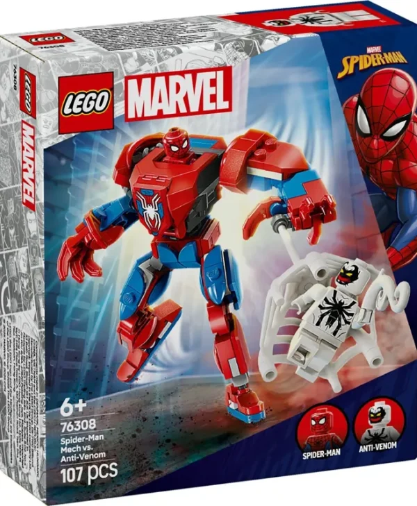 Lego Marvel: Spider-Man Mech vs. Anti-Venom 76308