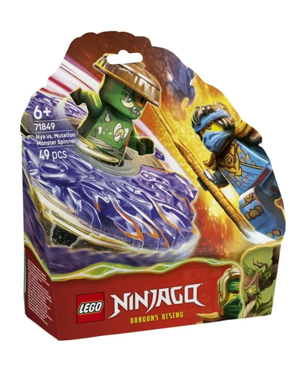 LEGO Ninjago Nya vs. Mutation Monster Spinner για 6+ Ετών 49τμχ 71849
